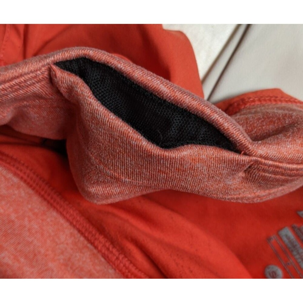 Women's NIKE Orange Athletic Elastic Waist 4" Running Shorts Size Small - Picture 10 of 12